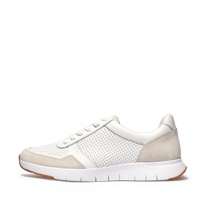 Fitflop Anatomiflex Mix Sneakers Heren Wit | NL-PKU-893027