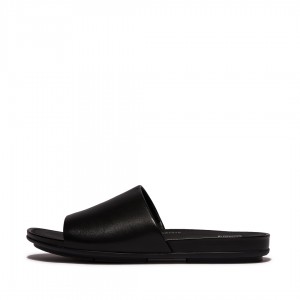 Fitflop Gracie Slides Badslippers Dames Zwart | NL-ZCH-632014