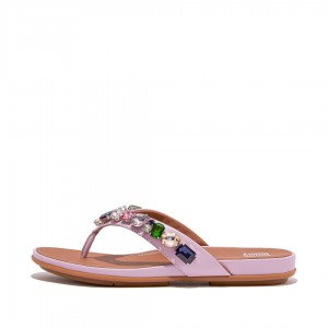 Fitflop Gracie Teenslippers Dames Roze | NL-MWA-043861