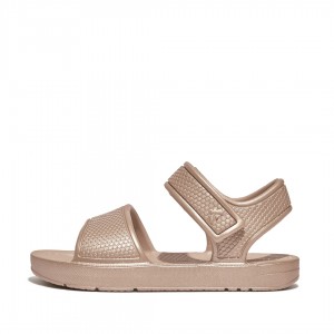 Fitflop Iqushion Eva Achterband Sandalen Kinderen Goud | NL-IOR-584792