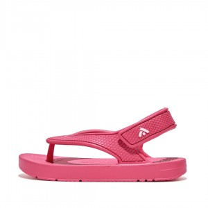 Fitflop Iqushion Eva Back Straps Teenslippers Kinderen Rood | NL-IVZ-702354