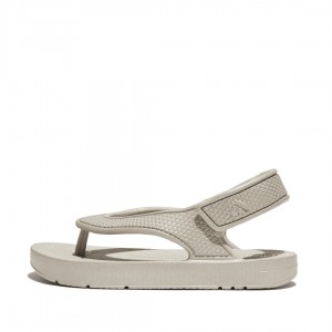 Fitflop Iqushion Eva Back Straps Teenslippers Kinderen Zilver | NL-JDG-805721