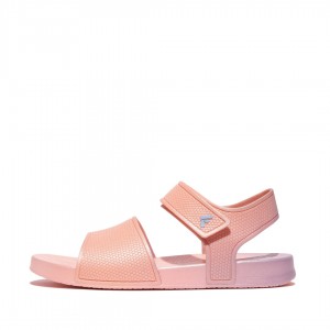 Fitflop Iqushion Rubber Achterband Sandalen Kinderen Roze | NL-MNW-389205