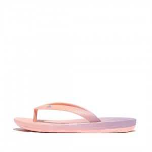 Fitflop Iqushion Rubber Teenslippers Kinderen Roze | NL-GTU-496231