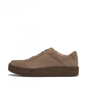 Fitflop Rally Nubuck Sneakers Dames Grijs | NL-FRJ-690157