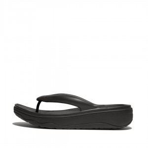 Fitflop Relieff Eva Tpu Thongs Teenpaal Sandalen Dames Zwart | NL-YFS-287163