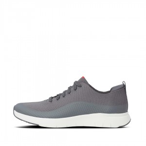 Fitflop Uberknit Ever Knit Sneakers Heren Grijs | NL-YVD-269835