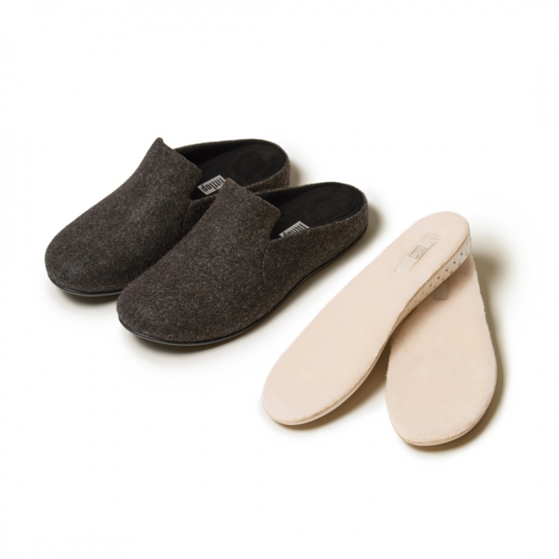 Fitflop Chrissie Shearling Slippers Inlegzolen Dames Wit | NL-JZU-924103