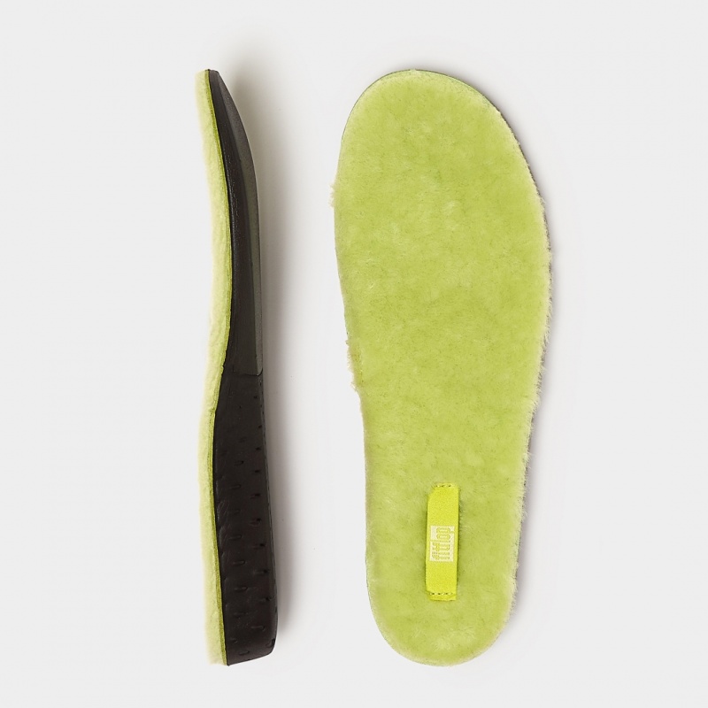 Fitflop Chrissie Shearling Slippers Inlegzolen Dames Geel | NL-KSV-618924