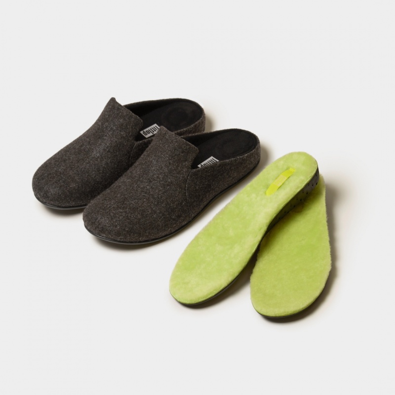 Fitflop Chrissie Shearling Slippers Inlegzolen Dames Geel | NL-KSV-618924