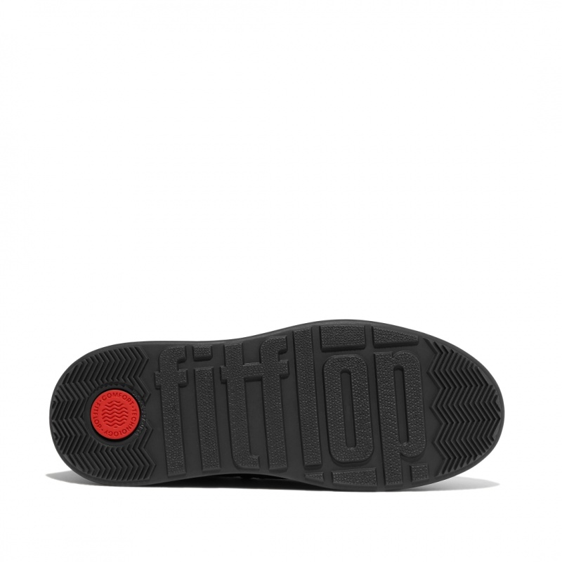 Fitflop F-Mode Enkellaarzen Dames Zwart | NL-CFK-493521