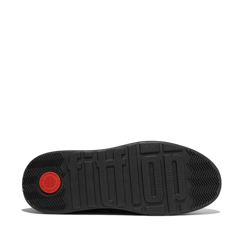 Fitflop F-Mode Enkellaarzen Dames Zwart | NL-QTX-138640