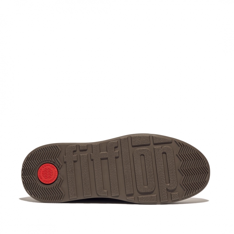 Fitflop F-Mode Nubuck Enkellaarzen Dames Bruin | NL-MBE-682503