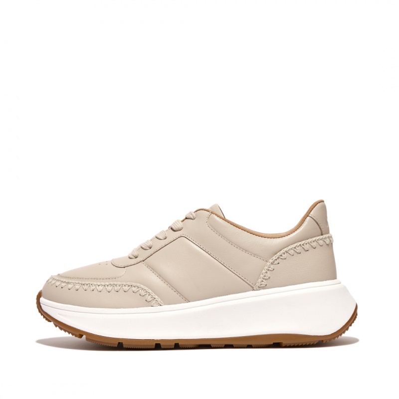 Fitflop F-Mode Sneakers Dames Beige | NL-FKJ-481763