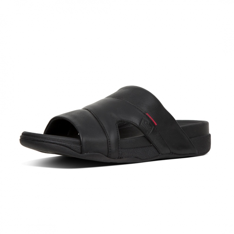 Fitflop Freeway Iii Badslippers Heren Zwart | NL-VBK-017298