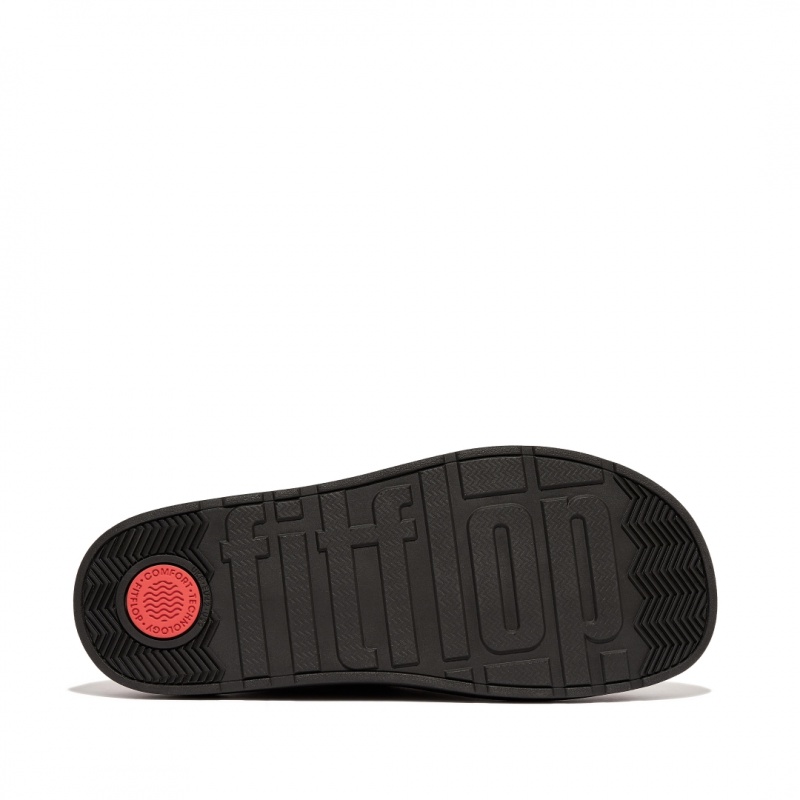 Fitflop Gen-Ff Felt Polyester Mules Heren Zwart | NL-ZNG-637908