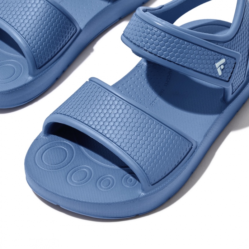 Fitflop Iqushion Eva Achterband Sandalen Kinderen Blauw | NL-GHY-751348