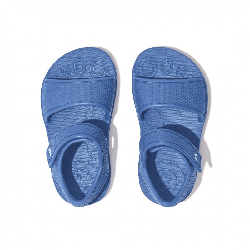 Fitflop Iqushion Eva Achterband Sandalen Kinderen Blauw | NL-GHY-751348