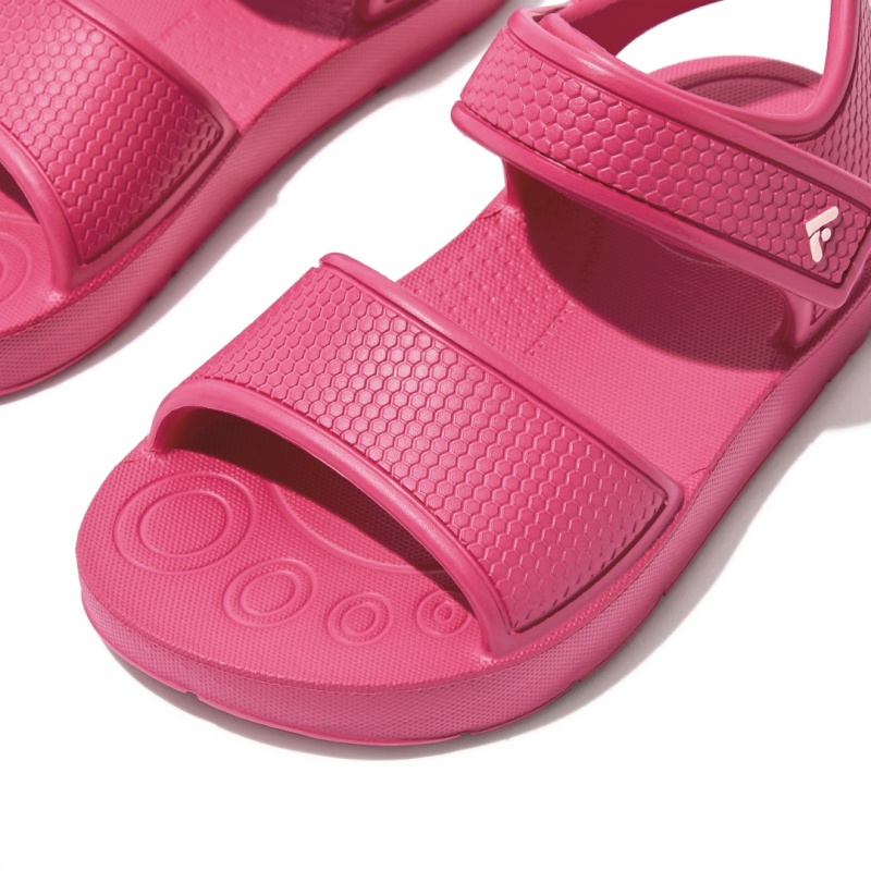 Fitflop Iqushion Eva Achterband Sandalen Kinderen Rood | NL-IWN-960145