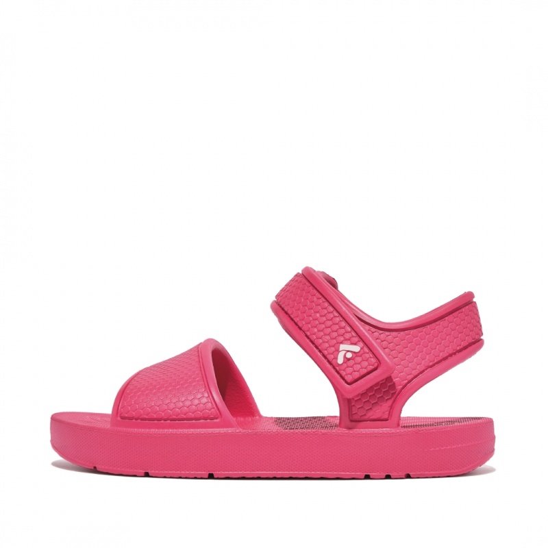 Fitflop Iqushion Eva Achterband Sandalen Kinderen Rood | NL-IWN-960145