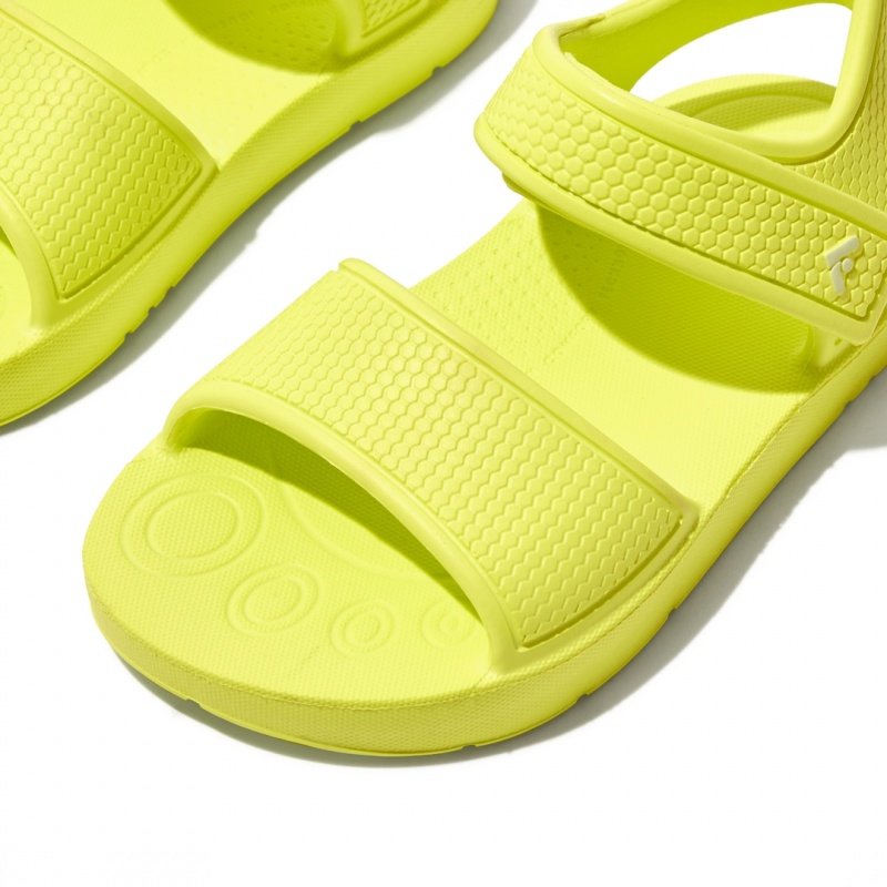 Fitflop Iqushion Eva Achterband Sandalen Kinderen Geel | NL-QJE-362945