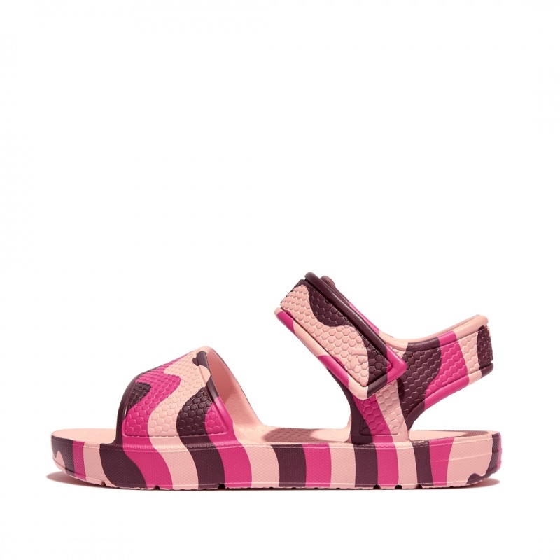 Fitflop Iqushion Eva Achterband Sandalen Kinderen Rood | NL-ALW-654309