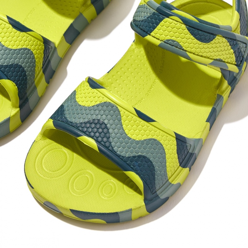 Fitflop Iqushion Eva Achterband Sandalen Kinderen Lichtgroen | NL-NKY-945138