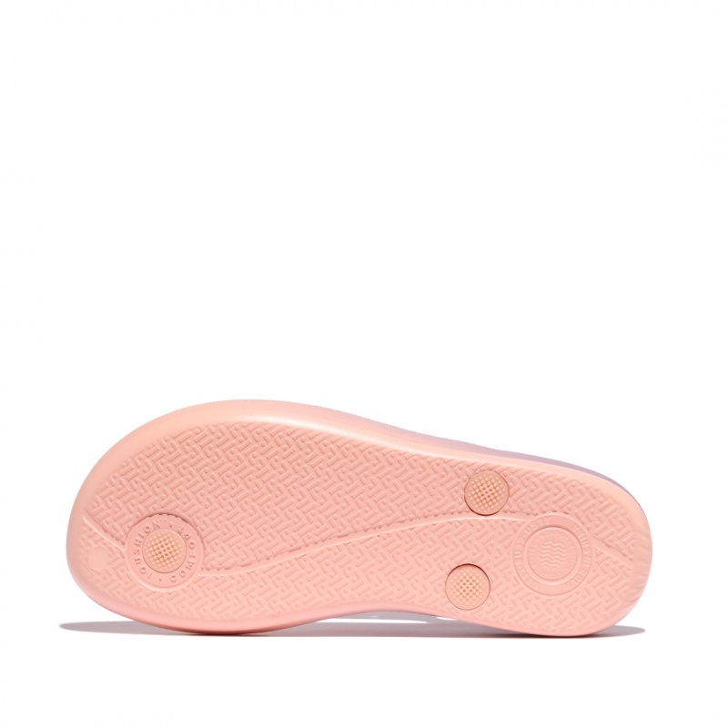 Fitflop Iqushion Rubber Teenslippers Kinderen Roze | NL-GTU-496231