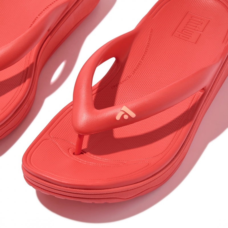 Fitflop Relieff Eva Tpu Thongs Teenpaal Sandalen Dames Rood | NL-RAL-485691