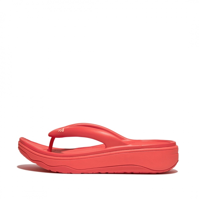 Fitflop Relieff Eva Tpu Thongs Teenpaal Sandalen Dames Rood | NL-RAL-485691