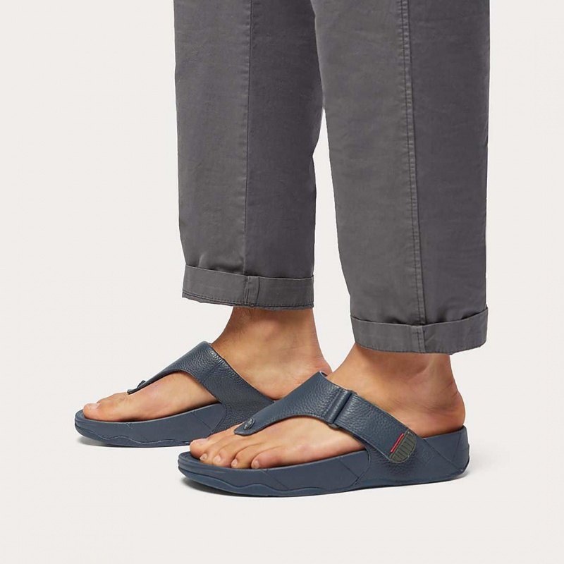 Fitflop Trakk Ii Neus Thongs Heren Donkerblauw | NL-TZD-426905