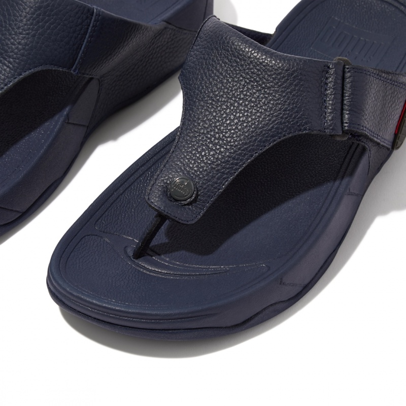 Fitflop Trakk Ii Neus Thongs Heren Donkerblauw | NL-TZD-426905