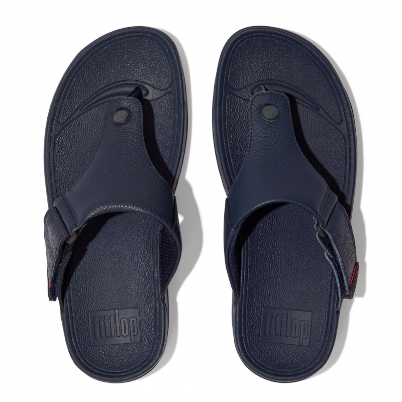 Fitflop Trakk Ii Neus Thongs Heren Donkerblauw | NL-TZD-426905