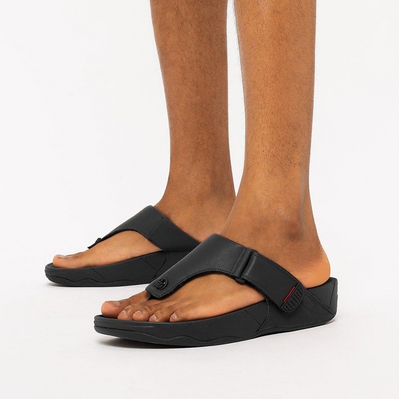 Fitflop Trakk Ii Neus Thongs Heren Zwart | NL-CRS-096715