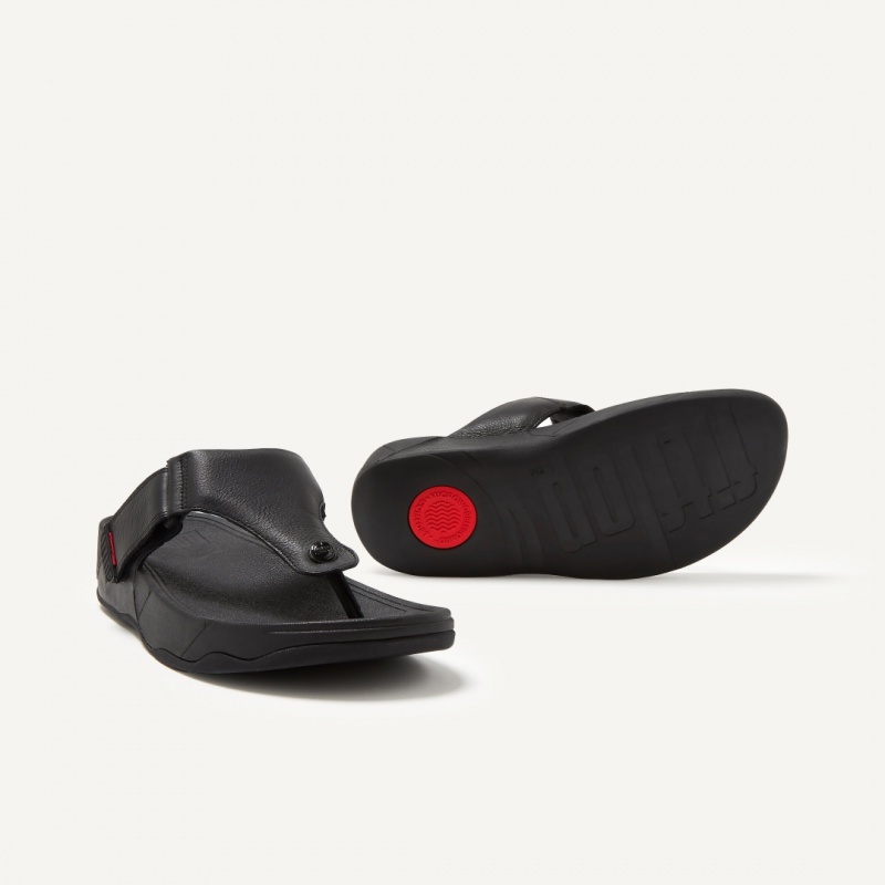 Fitflop Trakk Ii Neus Thongs Heren Zwart | NL-CRS-096715