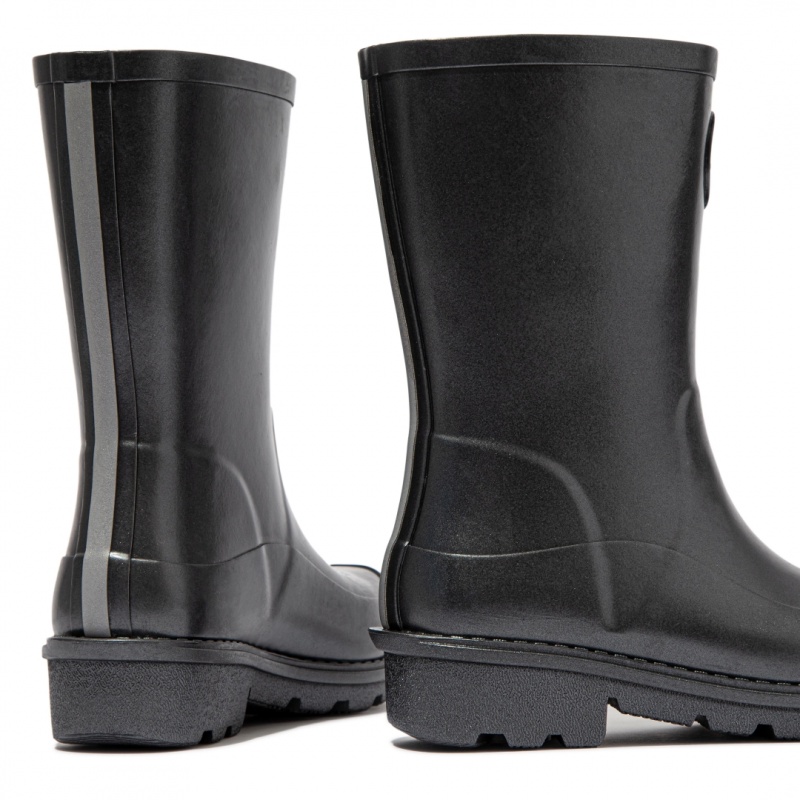 Fitflop Wonderwelly Welly Regenlaarzen Kinderen Zwart | NL-INF-827035